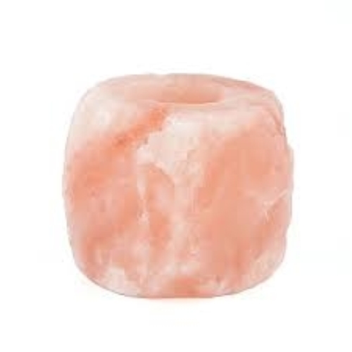 Himalayan salt candle holder