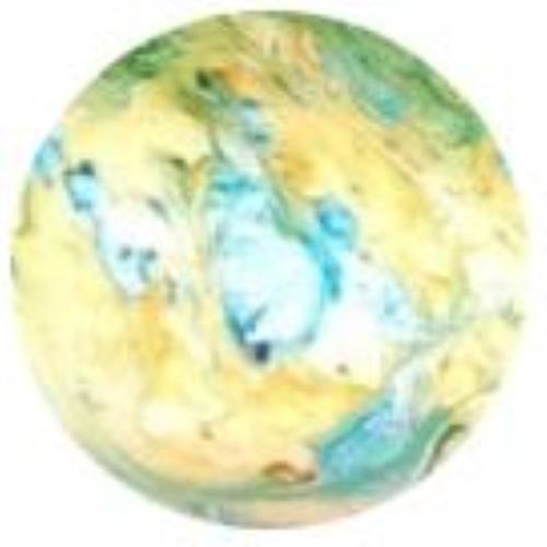 Nebula Handmade Lamp in painted glass h. 45 cm.