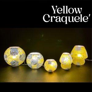 family 26 - Yellow Craquelè