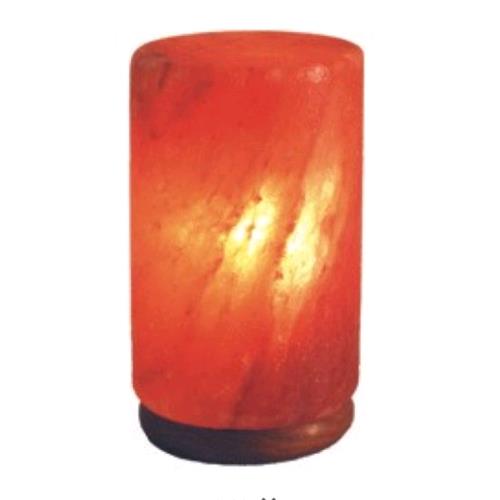 Cylindrical Himalayan Salt Lamp
