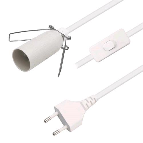 Electric cable 120 cm. with abajour switch for Salt Lamp